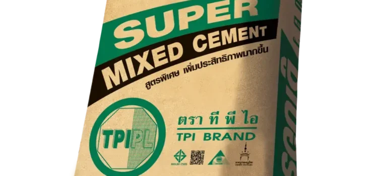 ปูนทีพีไอเขียวซูเปอร์ ขนาด 40 กก.